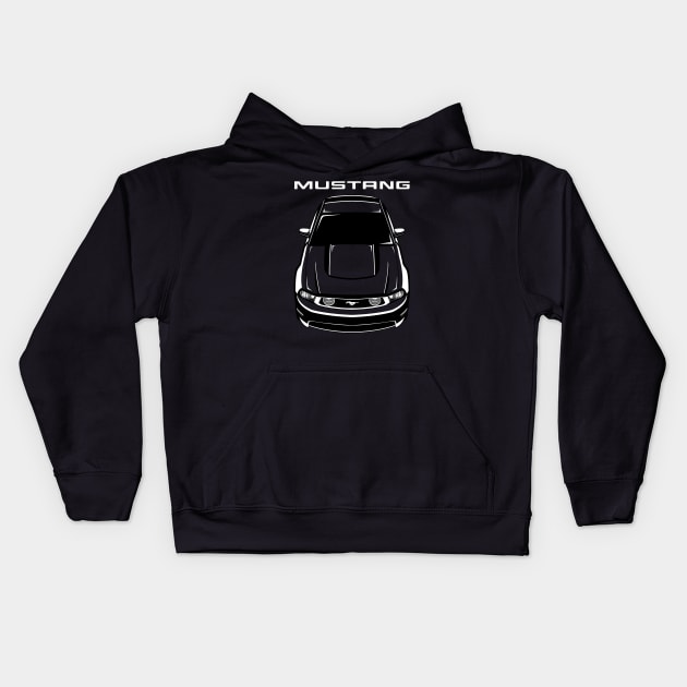 Ford Mustang GT 2010-2012 Kids Hoodie by V8social